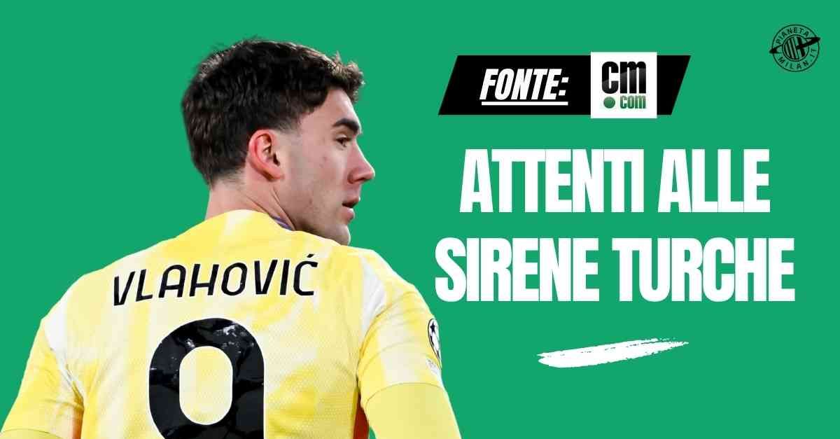 Calciomercato Milan, parte l’asta per Vlahovic: offerta shock dalla Turchia Calciomercato Milan, parte l’asta per Vlahovic: offerta shock dalla Turchia