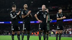 Arsenal-Bayern Monaco, prima sconfitta per i tedeschi: non accadeva da luglio