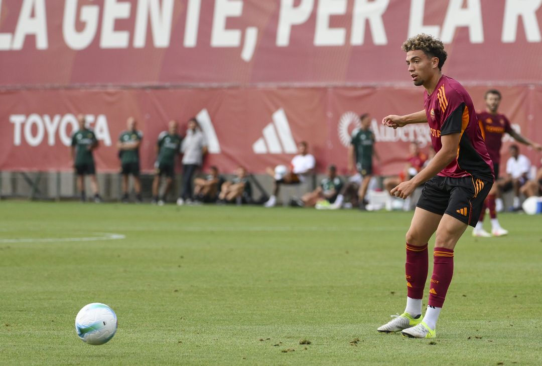 Roma, le immagini dell’amichevole contro l’UniPomezia – FOTO GALLERY - immagine 21