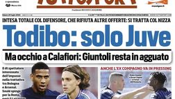 PRIMA PAGINA TUTTOSPORT OGGI: “Todibo: solo Juve”