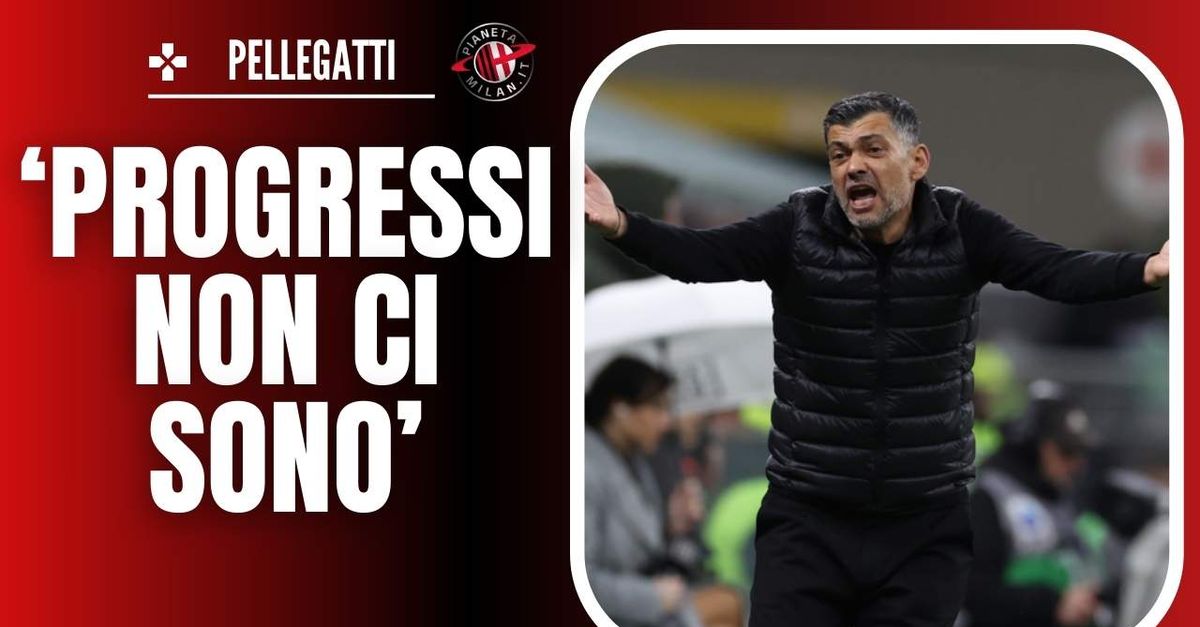 Milan, Pellegatti: “Conceicao, i progressi non ci sono. Vincono i singoli”