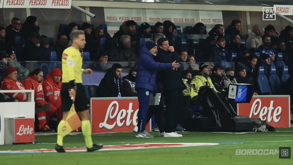 Bordocampo Dazn – Adrenalina Chivu a Bergamo: “Rischia lo stiramento, poi l’esultanza finale”- immagine 2