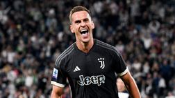 Milik decisivo nella Juve, Allegri: “È straordinario, bella partita. Kean, fastidio alla tibia”