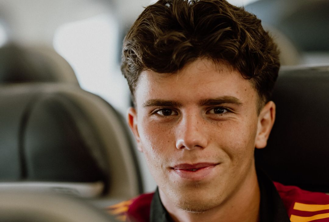 Kaiserslautern-Roma, squadra in partenza per la Germania – FOTO GALLERY - immagine 16