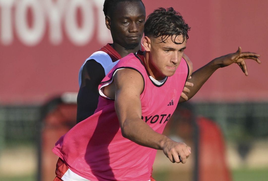 Roma, altro giorno di ritiro: l’allenamento di oggi a Trigoria – FOTO GALLERY - immagine 10