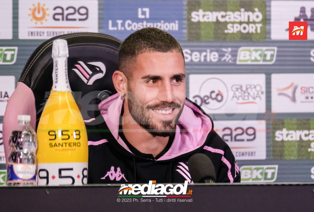 FOTO PALERMO, Gennaro tutino presentato in conferenza stampa (Gallery) - immagine 29