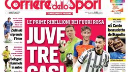 PRIMA PAGINA CORRIERE DELLO SPORT OGGI: “Koulibaly: E’ Conte lo scudetto del Napoli”