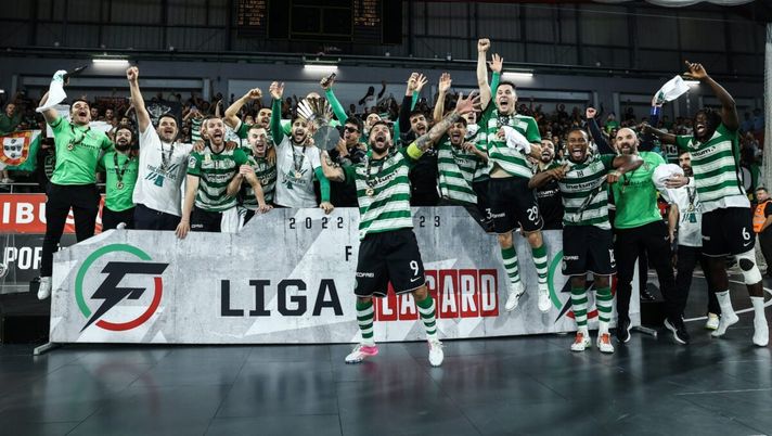 Sporting Lisbona trionfo nel Futsal