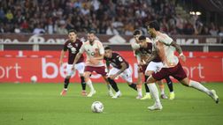 Torino-Roma 0-1 al 45′: Paredes sblocca su rigore