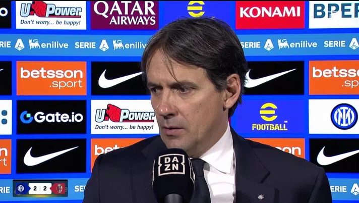 Inzaghi: “Buona gara, complimenti al Bologna. Pairetto? Stasera e in Supercoppa gli arbitri…” - immagine 1