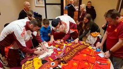 Roma Club Slovenia, Cristante e Gollini ospiti tra entusiasmo e autografi
