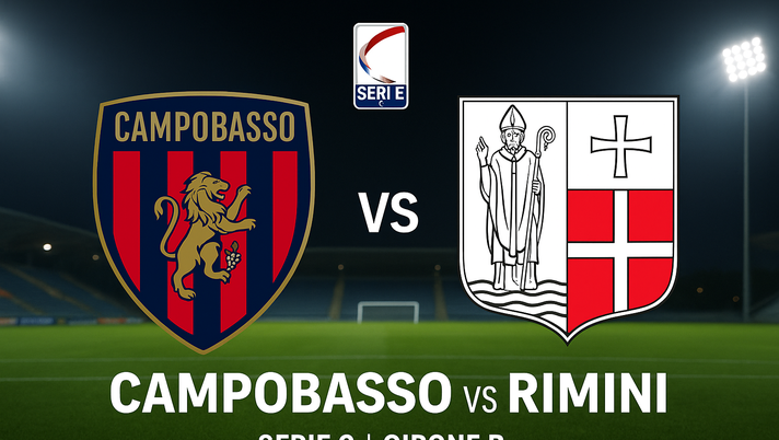 Streaming Campobasso-Rimini: Diretta Tv e Live Gratis - immagine 1