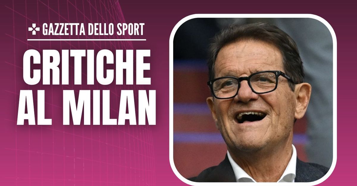 Feyenoord Milan, Capello: “Maignan, errore clamoroso”. Poi critica Conceicao