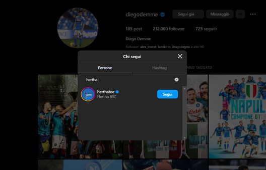 FOTO Demme, futuro sempre più lontano da Napoli: l’indizio social- immagine 2