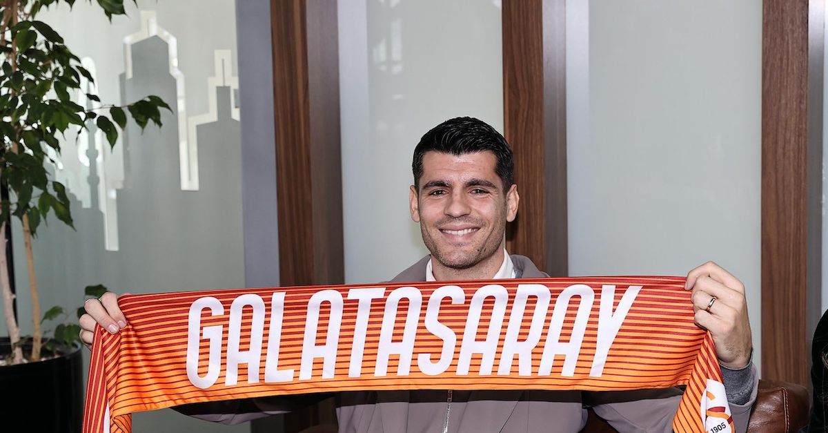 Milan, Morata a Istanbul: le prime foto da giocatore del Galatasaray