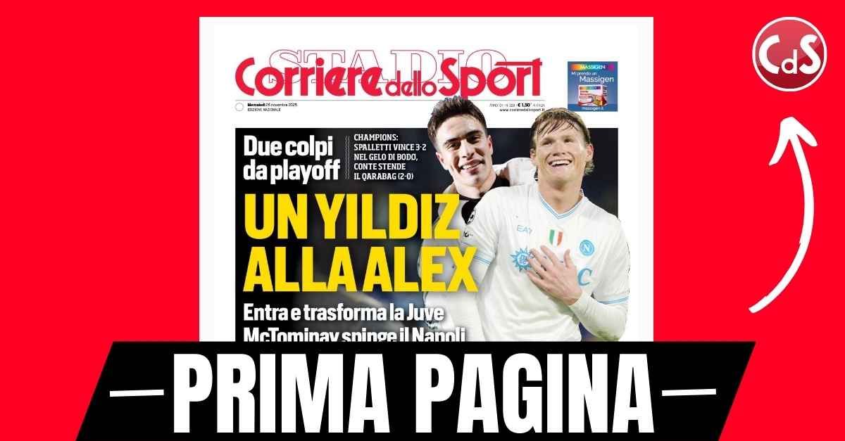 Prima pagina Corriere dello Sport: “Maignan e il rinnovo con il Milan, Allegri in azione”