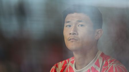 Kim Min-jae, difensore del Bayern Monaco con un passato nel Napoli. (Foto di Sebastian Widmann/Getty Images)