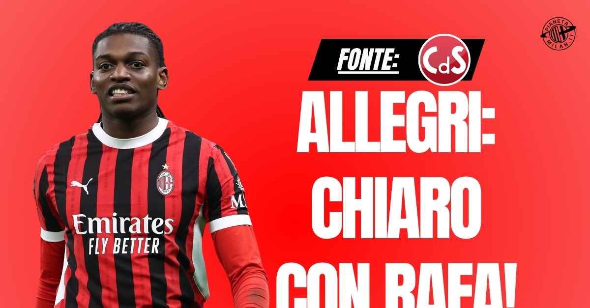 milan allegri messaggio chiaro e tondo a leao ecco quale da Pianetamilan.it milan allegri messaggio chiaro e tondo a leao ecco quale