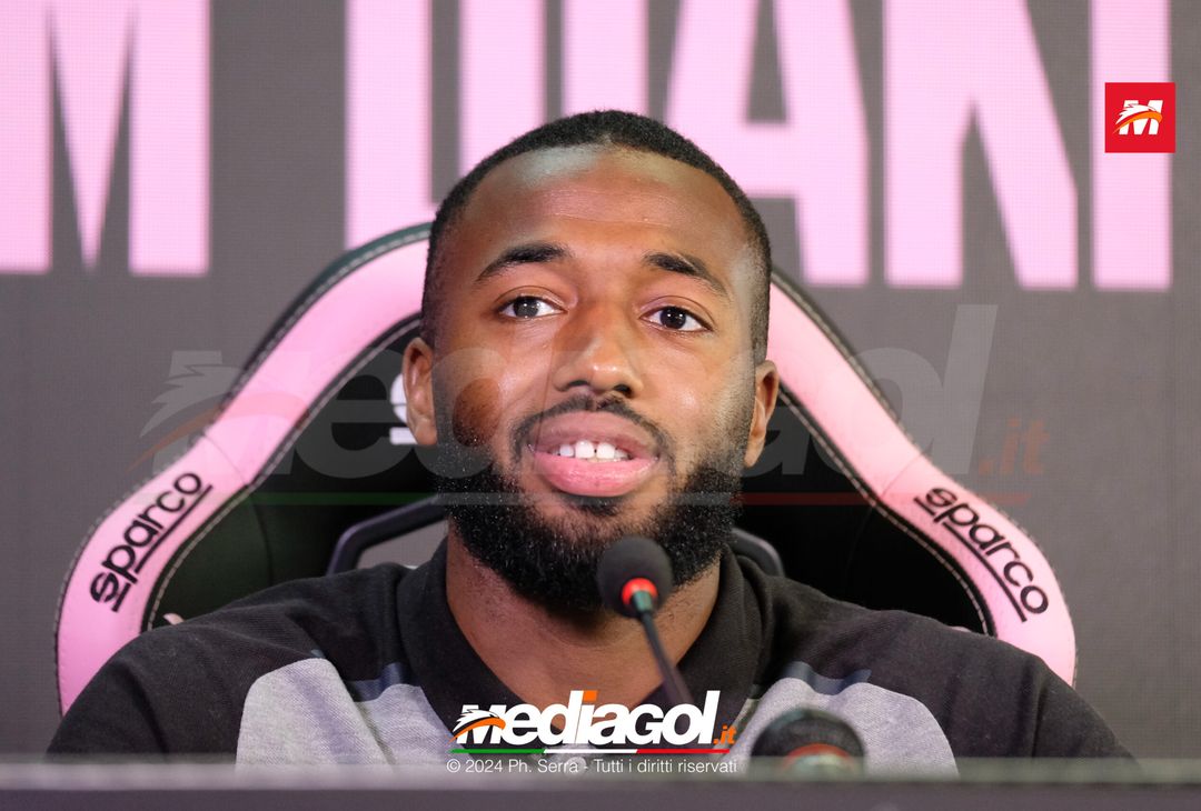 FOTO PALERMO, Salim Diakité presentato in conferenza stampa (GALLERY) - immagine 7