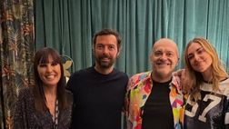 Chiara Ferragni e Giovanni Tronchetti Provera insieme al concerto di Max Pezzali: la foto