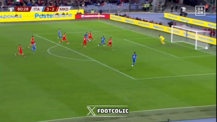 VIDEO Italia-Macedonia del Nord 4-2, Raspadori mette in cassaforte i tre punti - immagine 1