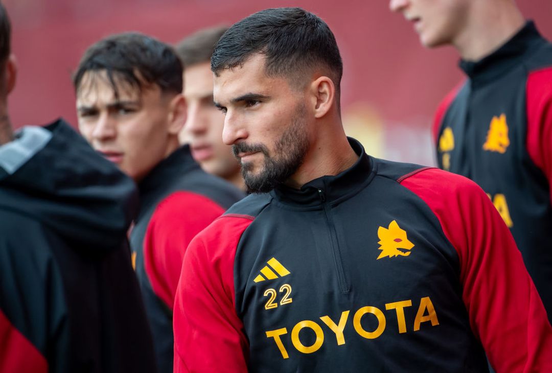 Roma, primo allenamento a Trigoria dopo la Fiorentina – FOTO GALLERY - immagine 19