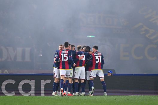 Il Bologna contro il Borussia Dortmund in Champions League. (Foto di Alessandro Sabattini/Getty Images) Bologna, fatturato da record: si sfiorano i 200 milioni di euro- immagine 4