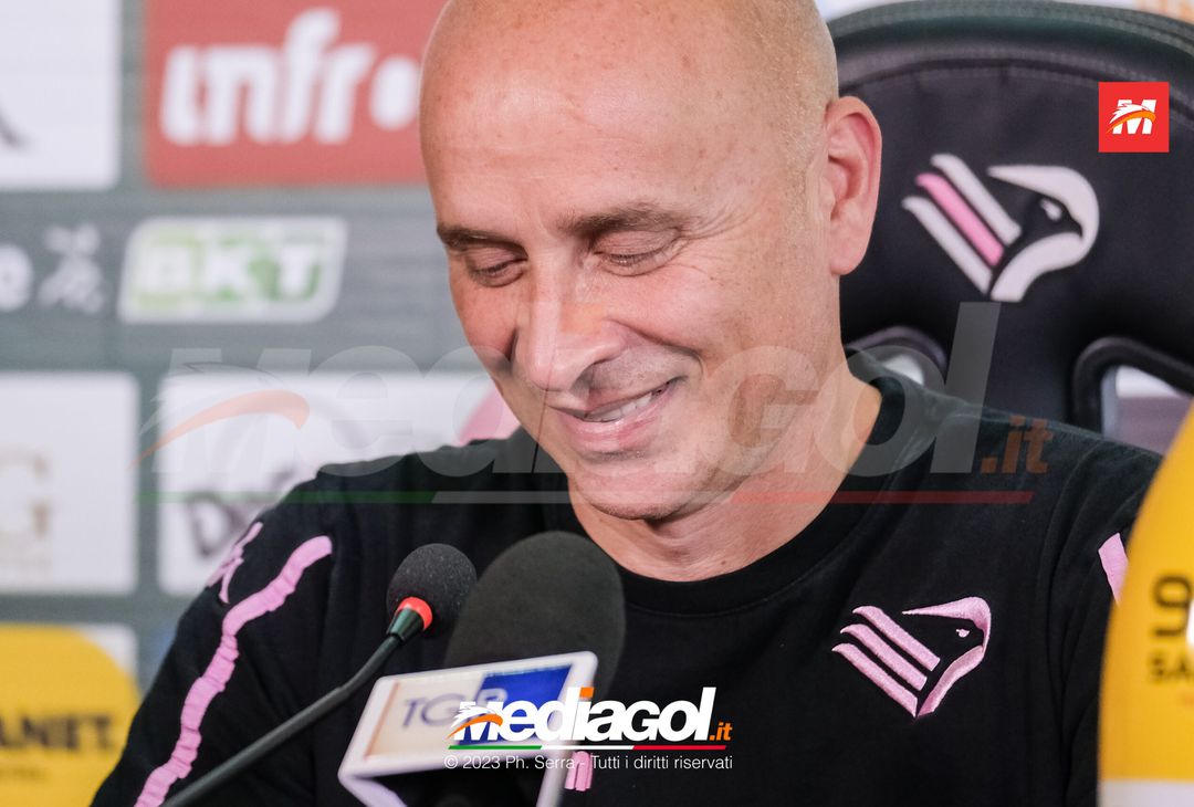 FOTO PALERMO, verso il Brescia: Mister Corini in conferenza stampa (GALLERY) - immagine 2