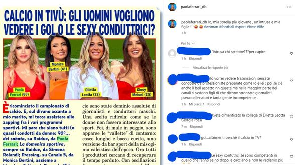 Paola Ferrari, ennesima frecciatina a Diletta Leotta: “Un’intrusa”- immagine 2