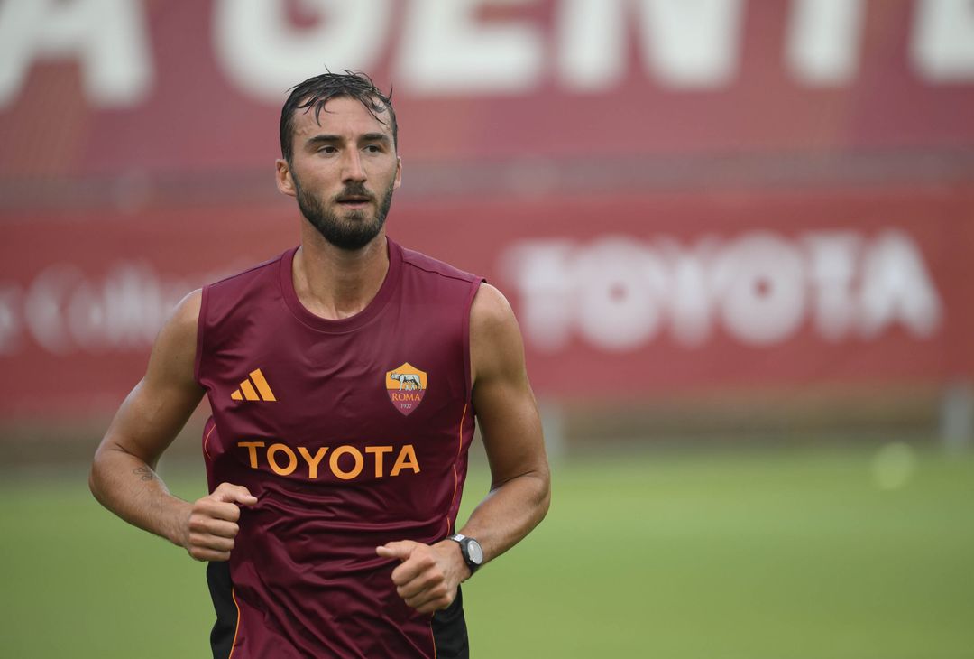 Raduno Roma, le immagini dei primi test fisici a Trigoria- FOTO GALLERY - immagine 8