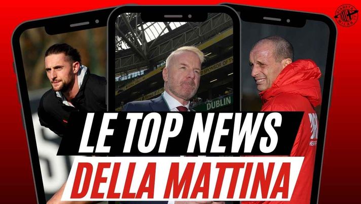 Milan, due nomi per l'attacco. Un ritorno e un nuovo infortunio per Allegri. Baresi ...