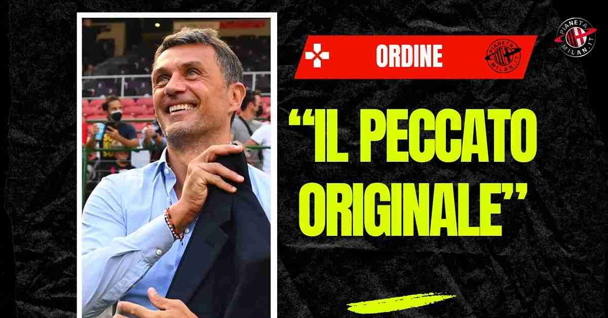 Milan, Ordine: “Peccato originale dopo l’addio traumatico di Maldini e Massara” Milan, Ordine: “Peccato originale dopo l’addio traumatico di Maldini e Massara”