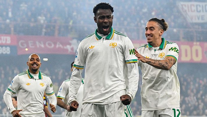 Getty Images Ndicka si consola: tre gol di fila, non era mai accaduto a un difensore romanista - immagine 1