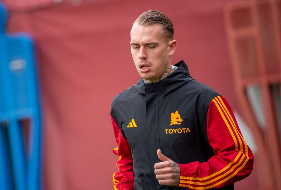 Roma, primo allenamento a Trigoria dopo la Fiorentina – FOTO GALLERY - immagine 15