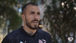 VIDEO PALERMO, VALENTE: “QUI CI SONO SOLO TITOLARI. FELICE IN ROSANERO”