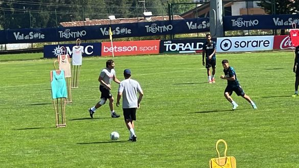Dimaro day 5, allenamento terminato: terapie per Osimhen. Lavoro sulla fase offensiva e difensiva - immagine 6