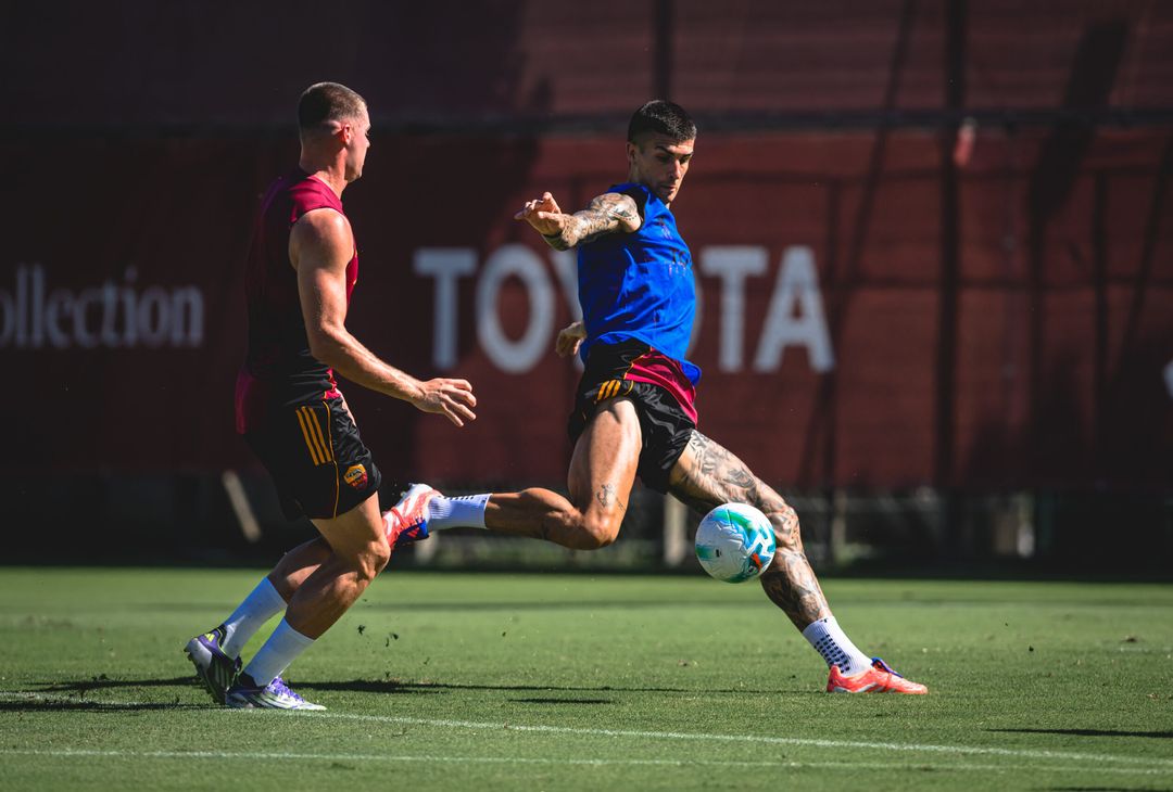 Trigoria, l’allenamento a tre giorni dal derby – FOTO GALLERY - immagine 13