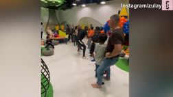 VIDEO / Pogba, tiro alla fune per il compleanno del figlio