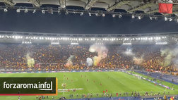 VIDEO – Roma-Athletic, l’Olimpico è tutto giallorosso: la scenografia è fantastica