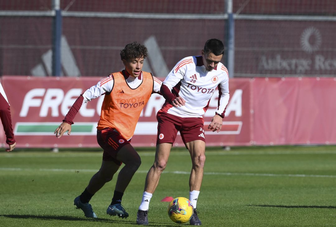 Trigoria, terzo allenamento di Ranieri sotto gli occhi di Tommasi – FOTO GALLERY - immagine 22