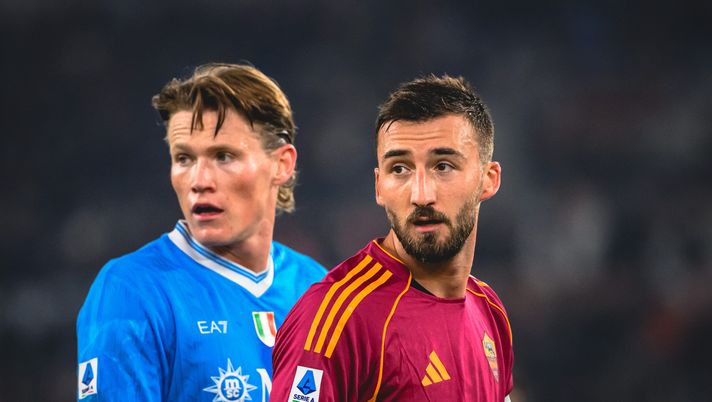 Getty Images Roma-Napoli, scintille Cristante-McTominay: “Pesi 100 kg e fai queste sceneggiate?” - immagine 1