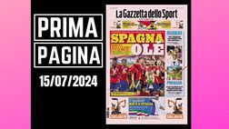 Prima pagina Gazzetta dello Sport: “Morata alza la coppa e va al Milan”