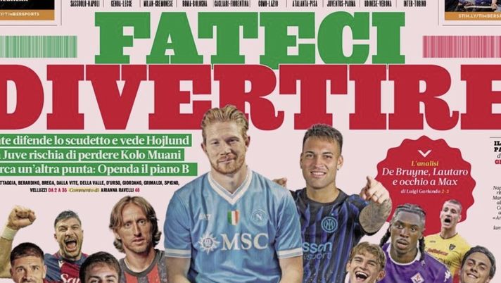 Il Napoli sui media: le prime pagine dei quotidiani di oggi- immagine 1