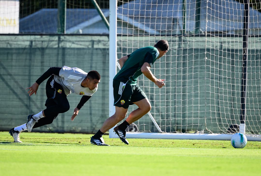 Raduno Roma, il primo allenamento di Wesley e Vasquez a Trigoria- FOTO GALLERY - immagine 45