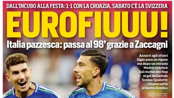 PRIMA PAGINA CORRIERE DELLO SPORT OGGI: “Di Lorenzo e Kvara: ADL in campo con Manna” prima pagina corriere dello sport oggi