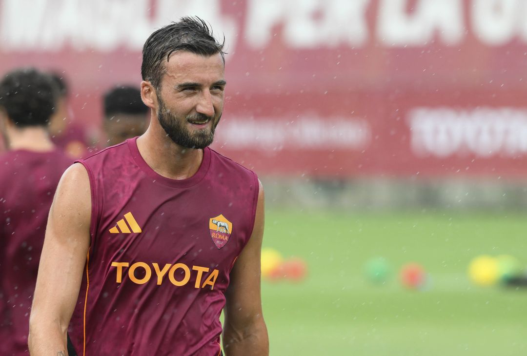 Raduno Roma, le immagini dei primi test fisici a Trigoria- FOTO GALLERY - immagine 20