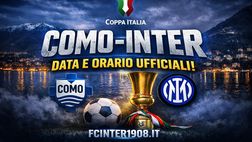 UFFICIALE – Ecco quando si giocano Inter-Genoa e Como-Inter di Coppa Italia