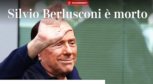 Silvio Berlusconi è Morto: Aveva 86 Anni - FC Inter 1908