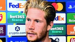 De Bruyne: “Nessun problema con Conte! Rigore? Errore stupido. Hojlund simile ad Haaland”