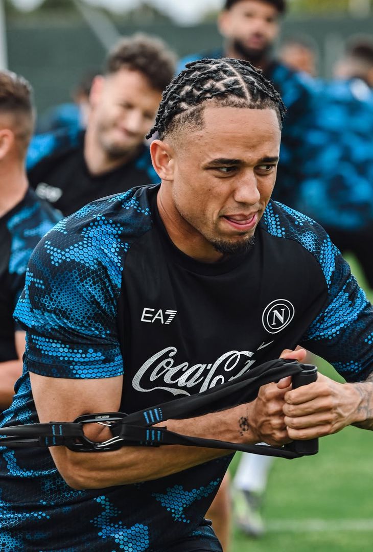 Il Napoli si prepara per il match di Monza